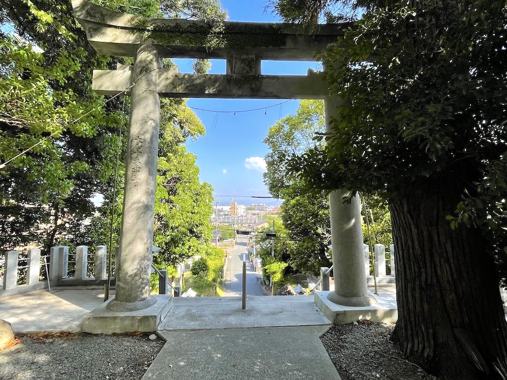 奈良時代末に創建された鎮守の杜「二之宮 陳内阿蘇神社」御朱印のい