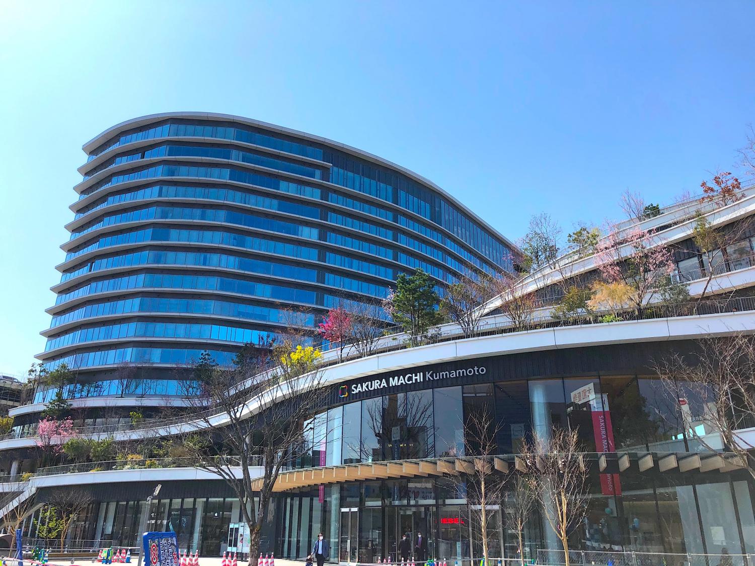閉館】熊本桜町バスターミナルに隣接、熊本城をコンセプトに創られ
